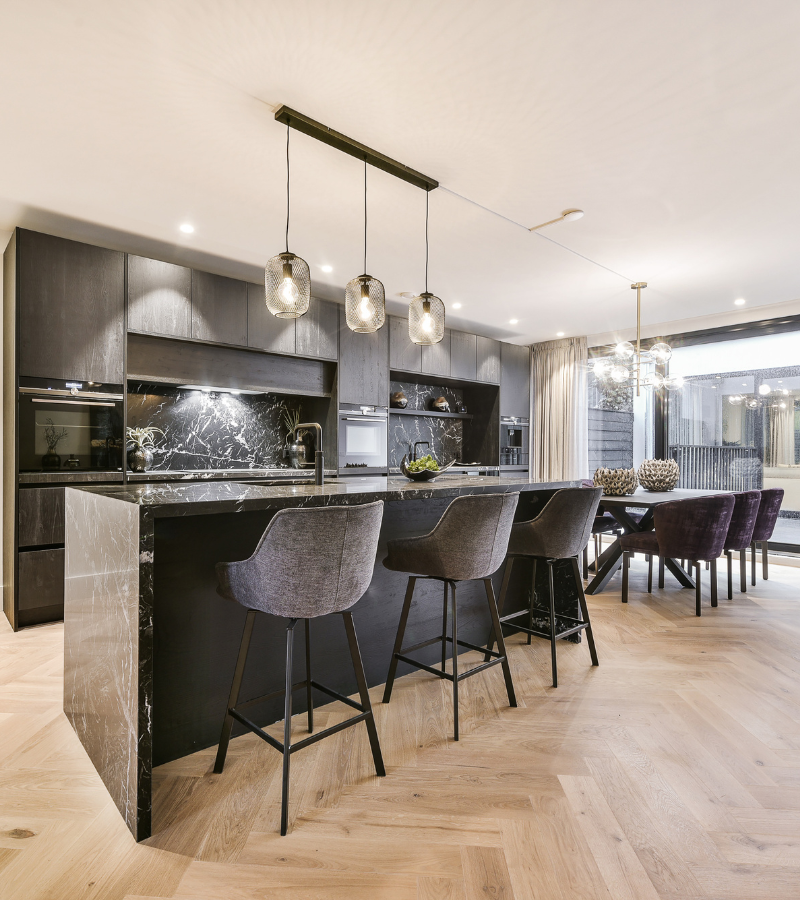 Stylish kitchen cabinet installation by AIO Remodeling Solutions, Bellevue's top remodeler.